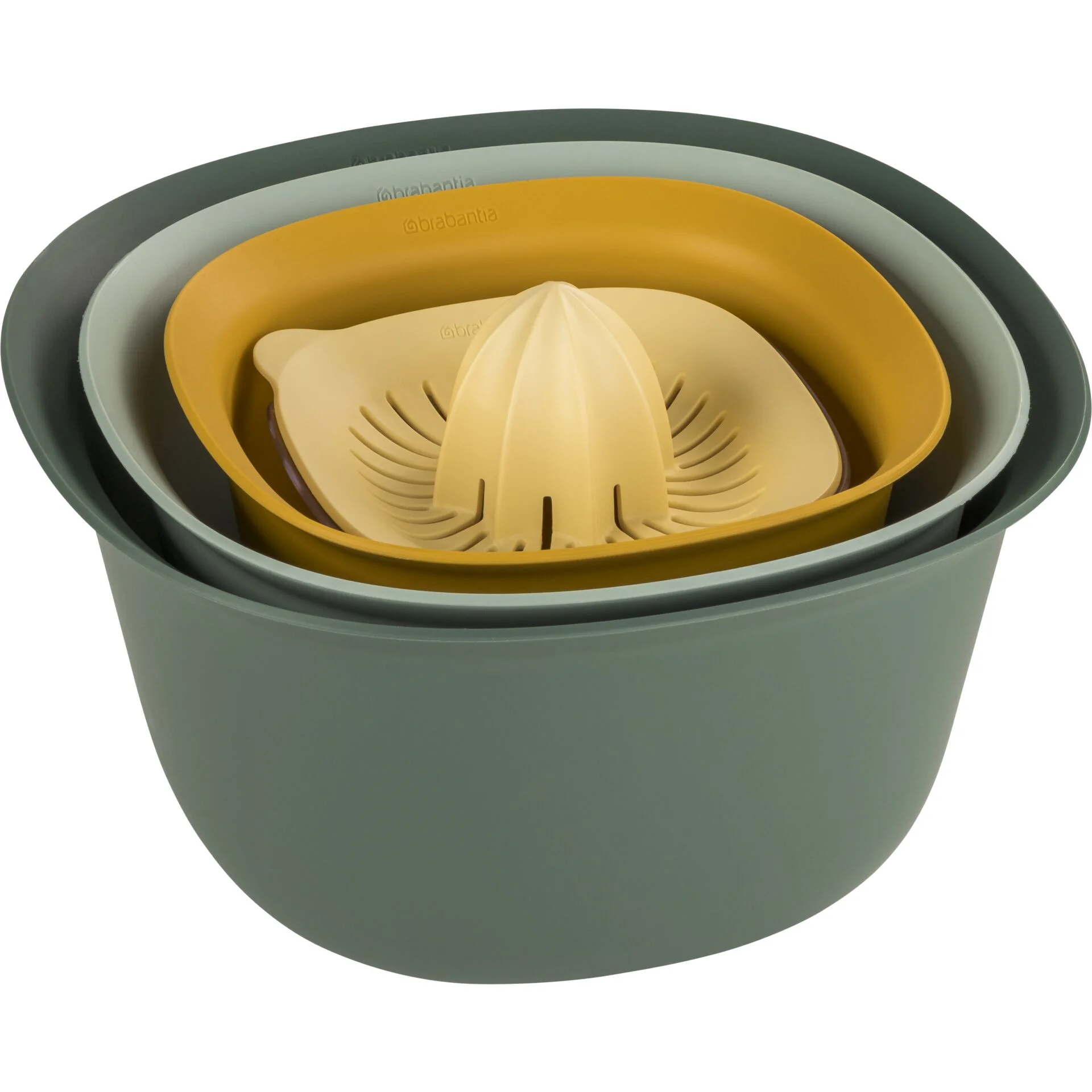 Brabantia Ruehrschuessel Set TASTY Mixed Speisenzubereitung