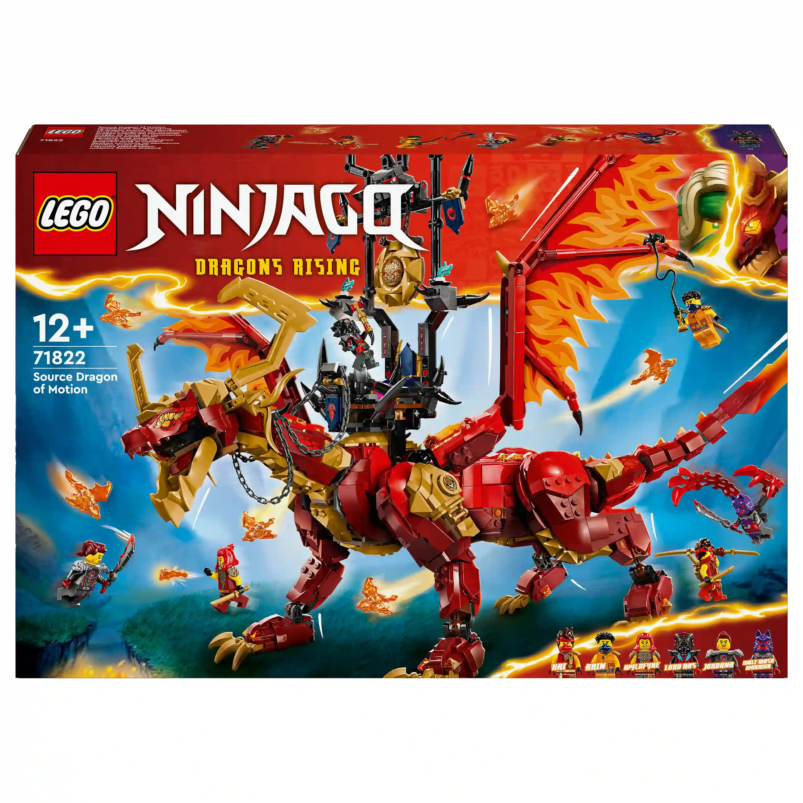 LEGO 71822 Ninjago Quelldrache der Bewegung Spielwaren