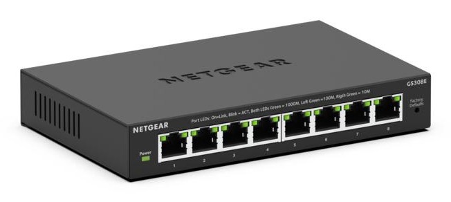 Netgear GS308E 8-Port Switch | Netzwerk | MAINGAU