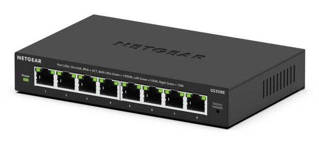 Netgear GS308E 8-Port Switch | Netzwerk | MAINGAU